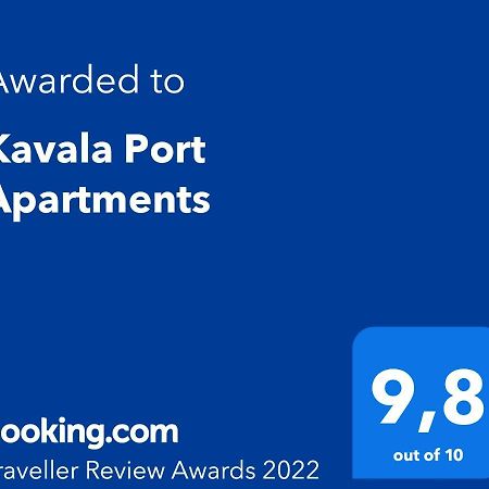 Kavala Port Apartments Exteriér fotografie